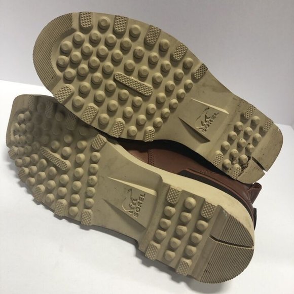 Sorel Men’s Caribou Moc Waterproof Brown Boots, Size 11.5M - Picture 6 of 8